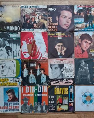 vari 45 giri canzoni italiane