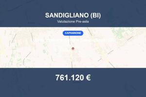 Immobile in asta di 11480 m² a Sandigliano