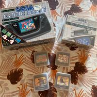 Sega Game Gear + accessori + giochi