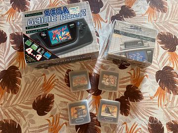 Sega Game Gear + accessori + giochi