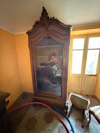 armadio/ vetrina in stile Luigi XV