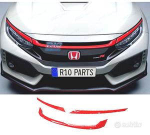 MODANATURE HONDA CIVIC 16-20 LOOK TYPE R ROSSO