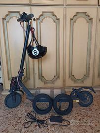 monopattino xiaomi 1s casco ruote batteria aliment