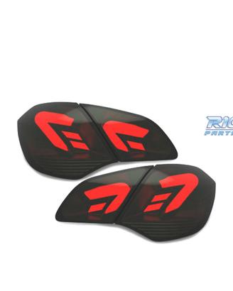 FANALI PER OPEL ASTRA J 09-15 FULL LED NERO AFFUMI