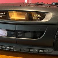 Radio lettore cd cassette portatile boombox