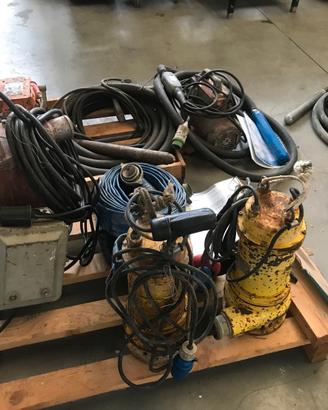 Pompe sommerse/vibratori per cls