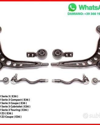 Kit 8 Bracci Anteriori BMW Serie 3 Z3 E36