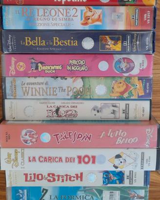 Vhs Vintage Disney-Verdone-Troisi-Stallone-ecc.