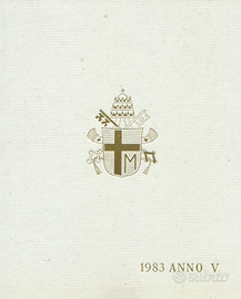 Monete Vaticano Anno V 1983