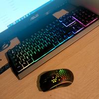 NUOVE Tastiera e mouse Gaming Wireless Retroillumi