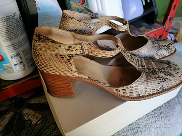 Scarpe in pitone
