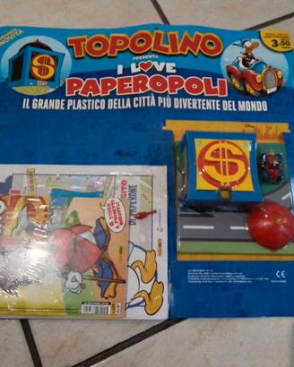Topolino i love Paperopoli da costruire primo nume