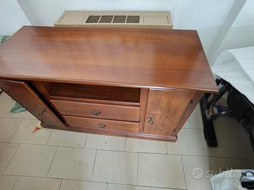 porta tv legno mobile 
