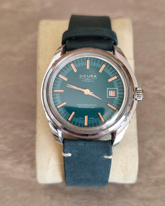 orologio Sicura carica manuale anni 60/70