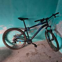 Bici Mtb Rockrider ST 120 nero-azzurro 27