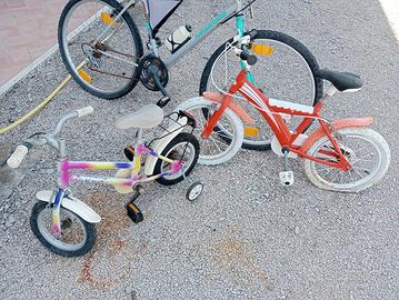 bicicletta kinder e vicini