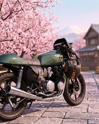 kawasaki z400 cafèraver