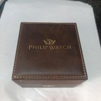 scatola Philip Watch per orologi nuova completa 