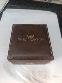 scatola Philip Watch per orologi nuova completa 