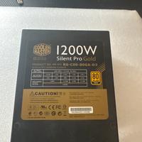Alimentatore 1200w cooler master 80+gold