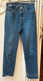 LEVI’S DONNA Blu scuro modello 501  W25L30