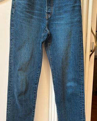 LEVI’S DONNA Blu scuro modello 501  W25L30