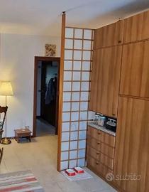 Separe parete divisoria legno