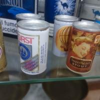 Mini lattine di birra da colezzione