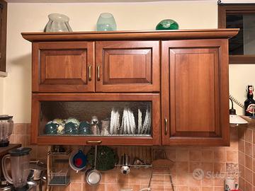 Pensili cucina in legno massello