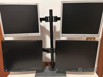 Supporto per monitor e 4 monitor