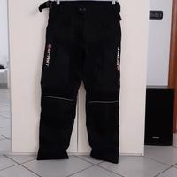 2 pantaloni moto uomo e donna