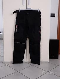 2 pantaloni moto uomo e donna