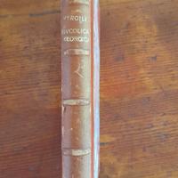 Libro antico. Virgilio, Bucoliche e Georgiche
