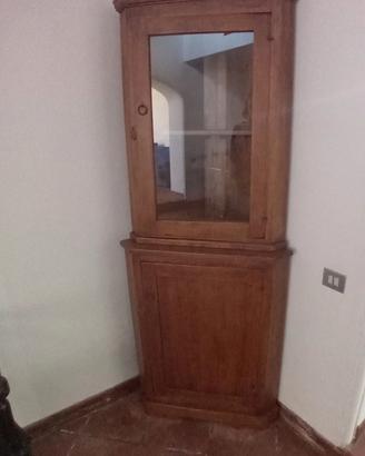 angoliera in legno massello