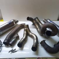 Ducati 848 scarico terminale marmitta completo TER