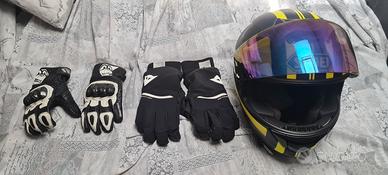 casco shoei con interfono cardo(jbl)