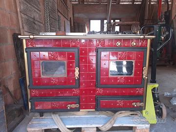 Stufa "cucina economica a legna" WEKOS