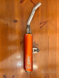 Scarico marmitta HGS per ktm 125