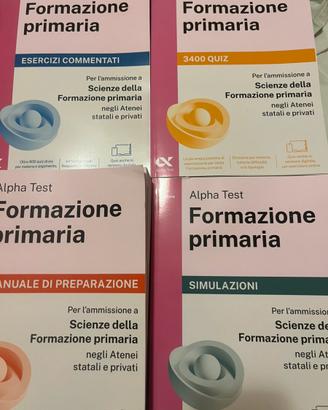 Kit Alpha Test Scienze della Formazione Primaria