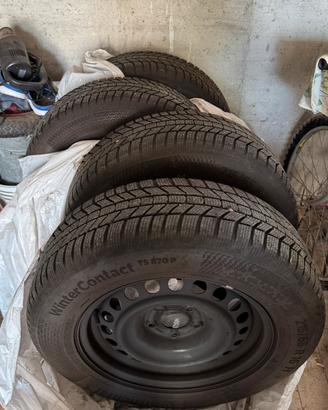 WinterContact TS870P 215/65 R16 + cerchi Alcar 16”