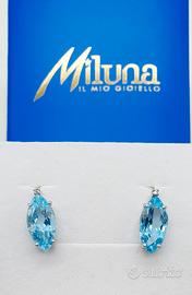 COD. 159B.25 ORECCHINI "MILUNA" ORO 18K 750