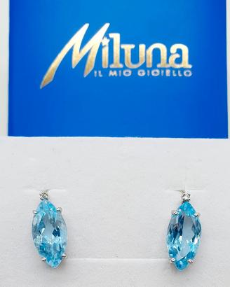 COD. 159B.25 ORECCHINI "MILUNA" GOCCIA DI MARE