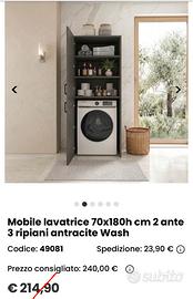 Mobile per lavatrice ancora imballato