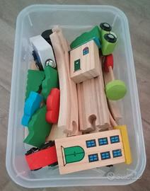 PISTA TRENO IN LEGNO