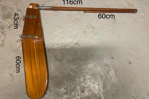 Timone a barra per deriva