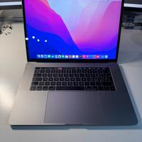 Macbook Pro 15 TOUCHBAR i7 16GB RAM 512GB SSD