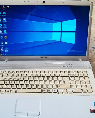 Sony notebook 17,3 Pollici