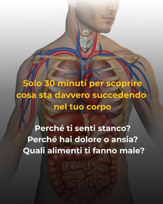 Scopri come sta davvero il tuo corpo