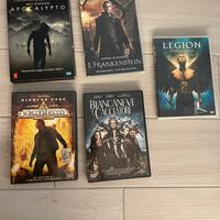 5 DVD: Apocalypto, Biancaneve, Templari, Legion
