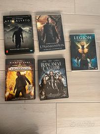 5 DVD: Apocalypto, Biancaneve, Templari, Legion
